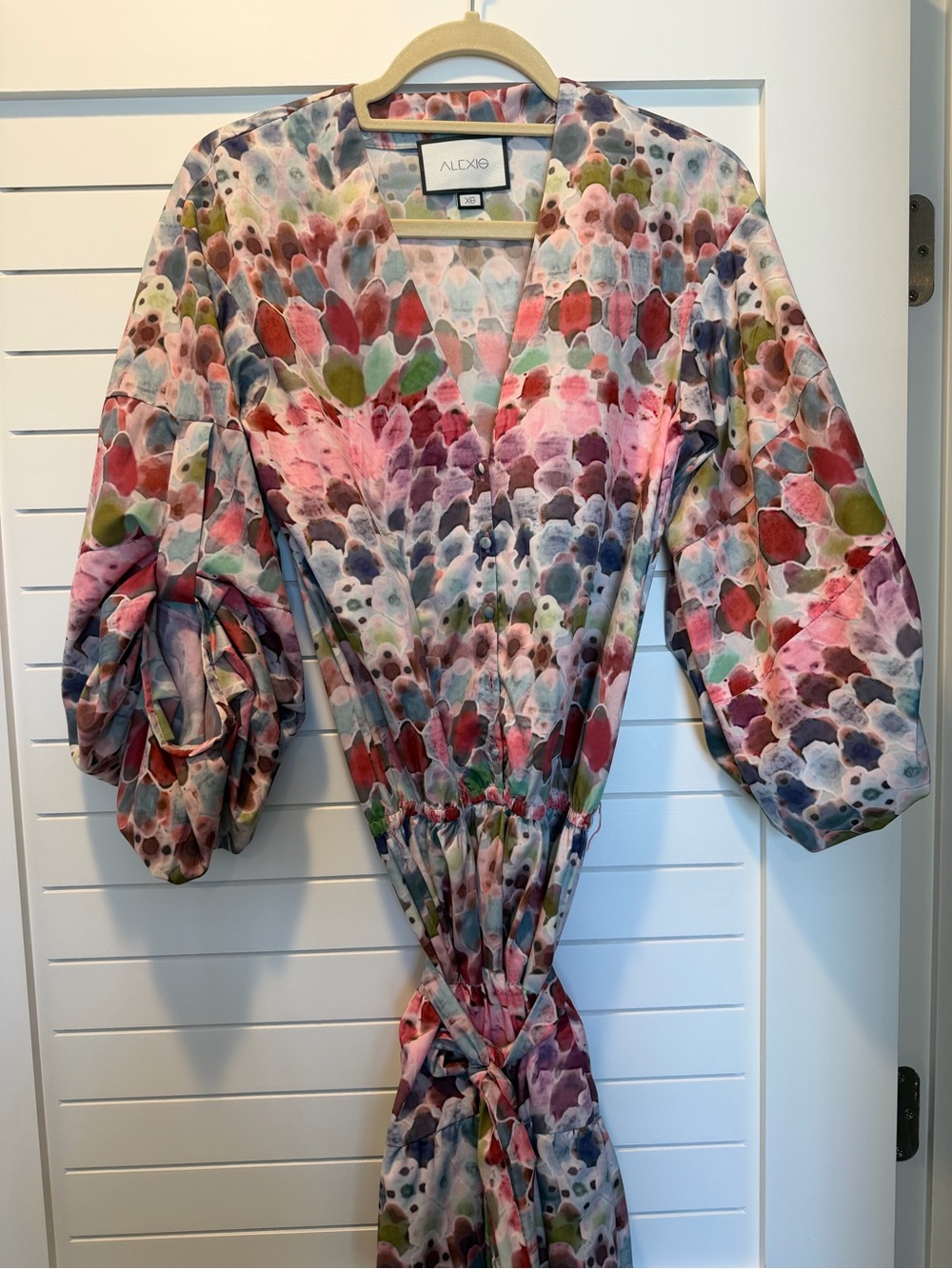 Alexis damiani dress size 0 excellent condition with belt